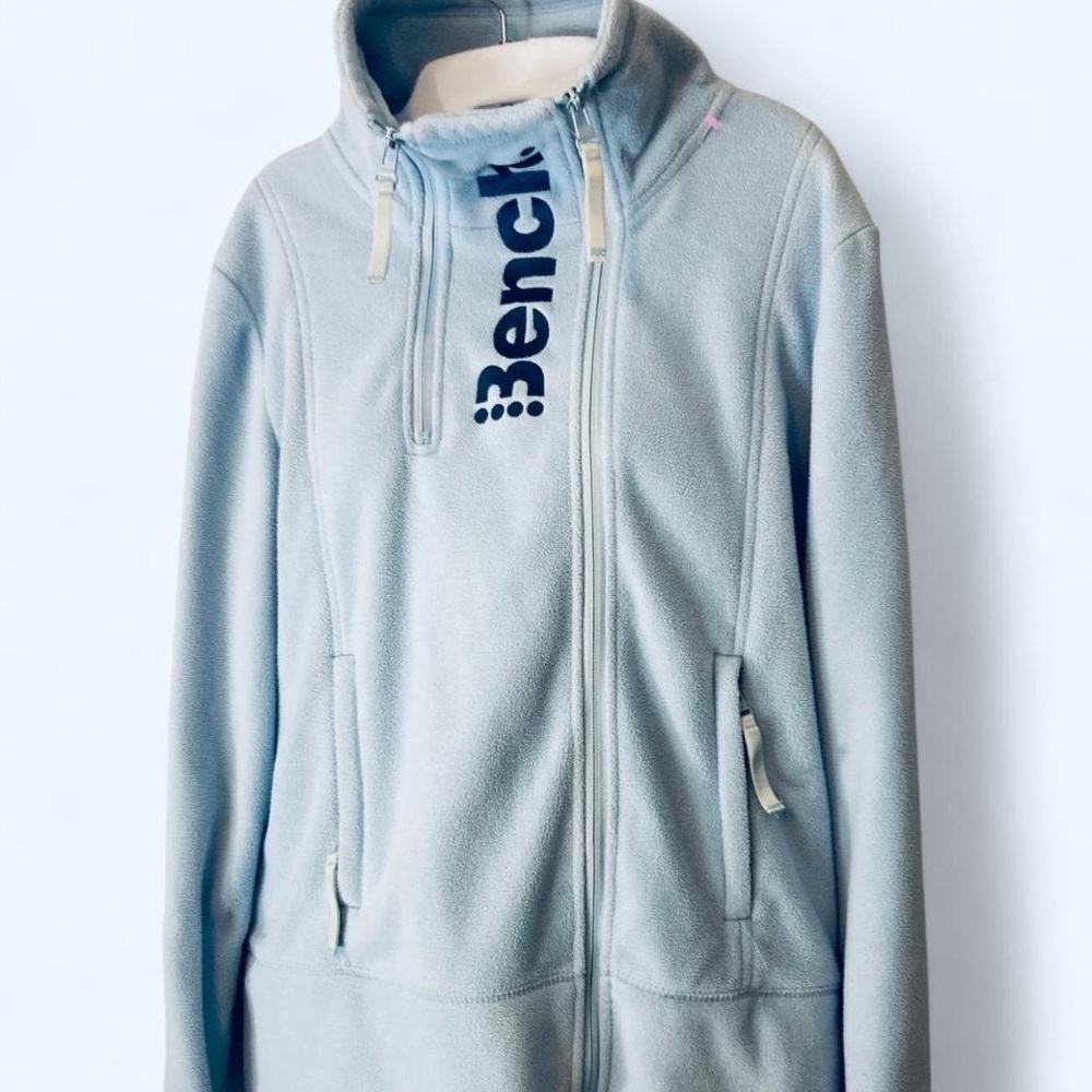 Bench Light blue Bench zip-up hoodie XL